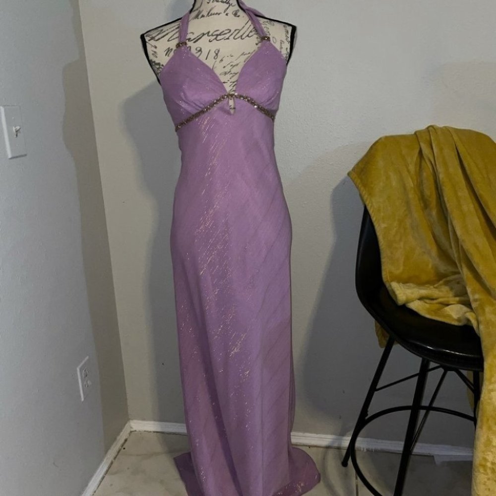 Ignite Evening Lavwnder Gown